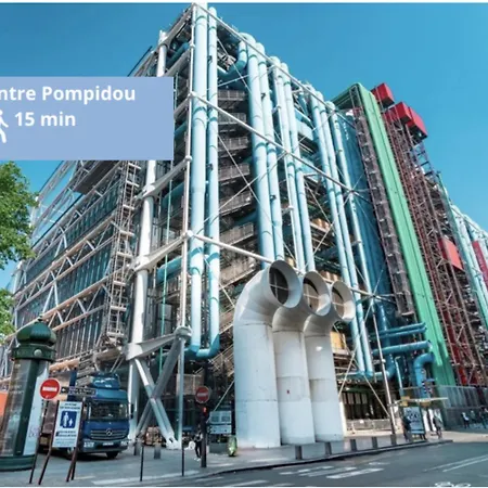 Moderne Au Centre De Paris, 3eme Апартаменты *