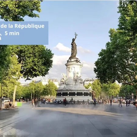 Moderne Au Centre De Paris, 3eme Апартаменты